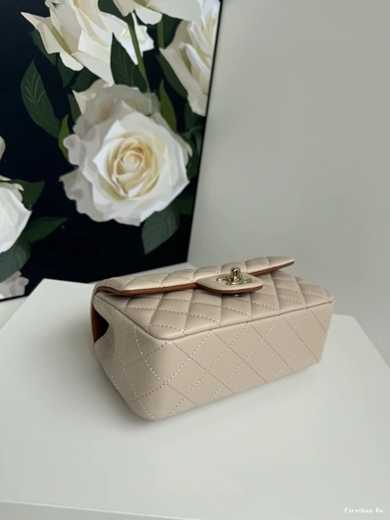 Firstbag Ru FLAP TOP BAG HANDLE-20*12*6cm WITH CHANEL 0710